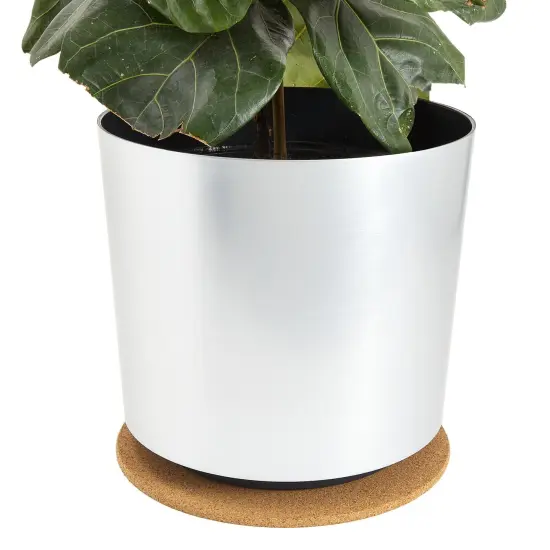 Juvale Plant Cork Mat, Round Planter Plate – 3-Pack 12-Inch Cork Coasters for Plants, Ideal for Indoor Pots, Surface Protection, and Decorative Home or Office Decor Settings Brown {4}