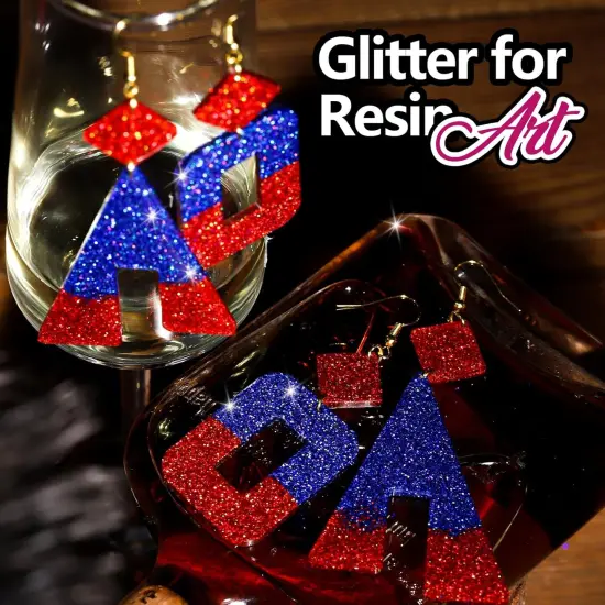 Blue Glitter, 100g / 3.5 oz Holographic Fine Glitter {4}