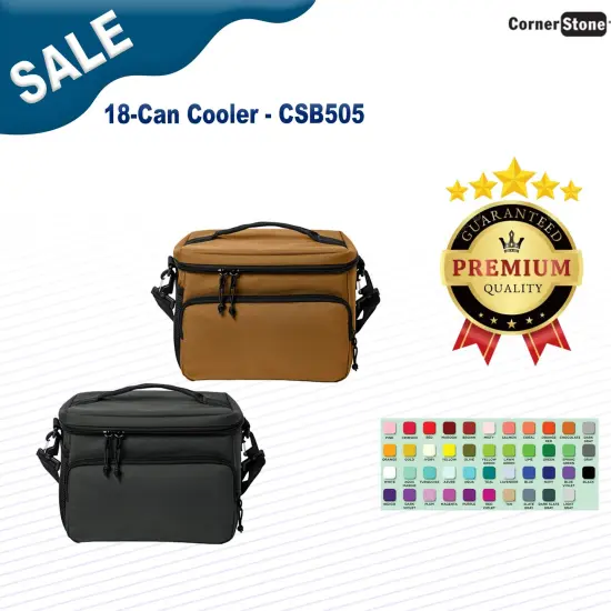 CornerStone&reg; 18 Can Cooler Charcoal {2}