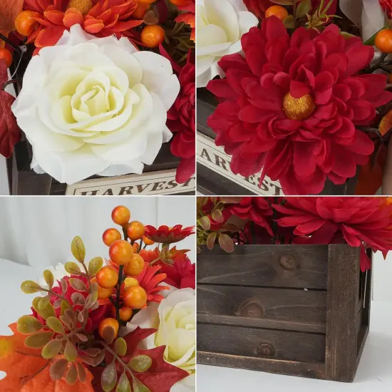 Fall Table Arrangement Thanksgiving {3}