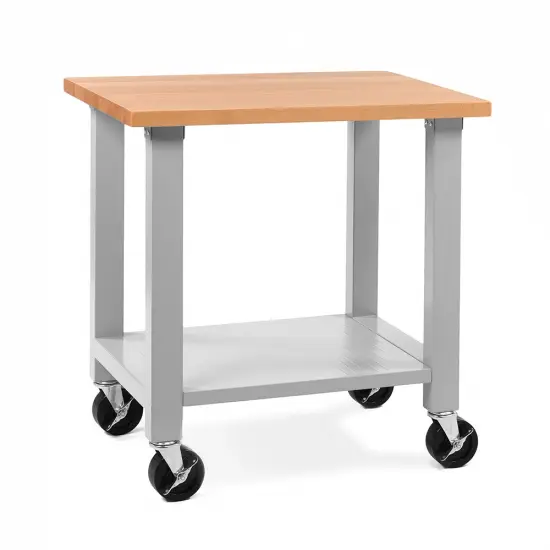Seville Classics UltraHD Rolling Workstation, 36" W x 24" D x 37.5" H Granite {3}