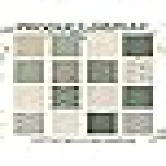 Squares Eucalyptus Leaves Sewing Fabrics for DIY Craft Party Decor {2}