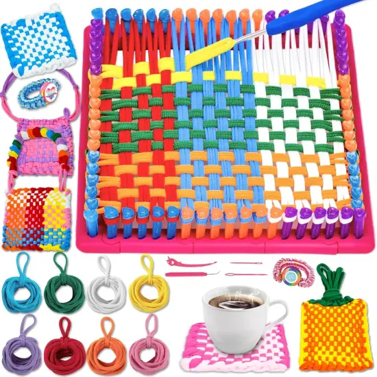 Weaving Loom Kit Toys, DIY Art and Crafts for Adults {1}