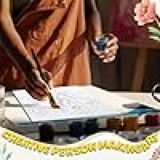 Painting Craft Sip and Paint Kit for Adults Pre {3}