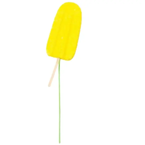 20" Foam Popsicle Pick: Yellow {3}
