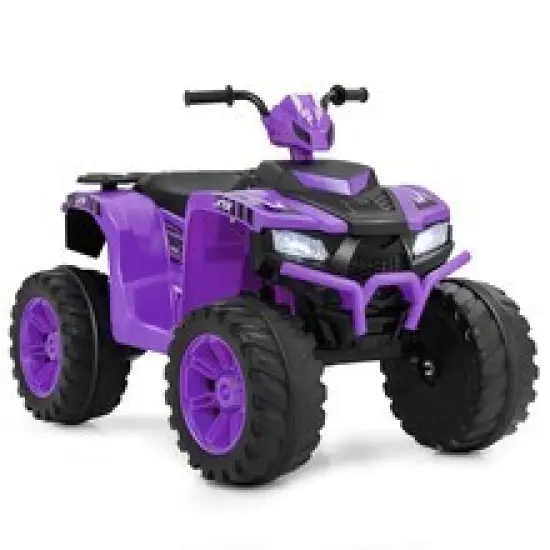 Red 24V Electric Ride-On ATV for Kids with Wireless Connection, 3-8 Years Old Blue {11}