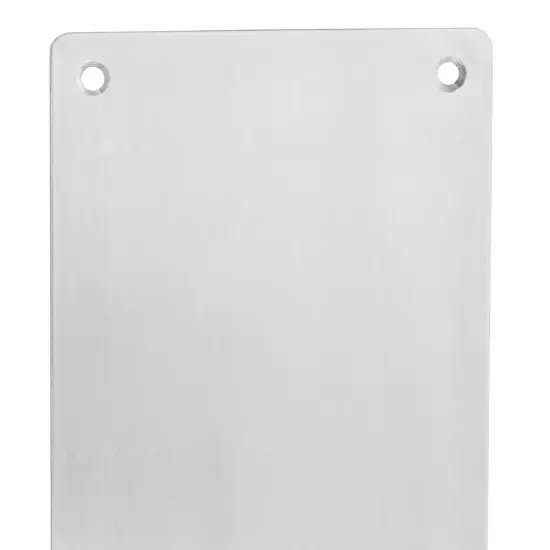 Stainless Steel Door Push Plate and Pull Handle Set with Screws, Home Office Supplies, 15.75"L x 3.8"W Silver {4}