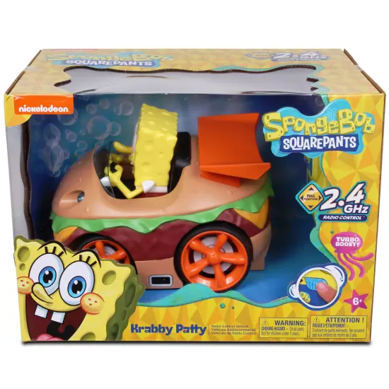NKOK SpongeBob Squarepants R/C Krabby Patty with SpongeBob {3}