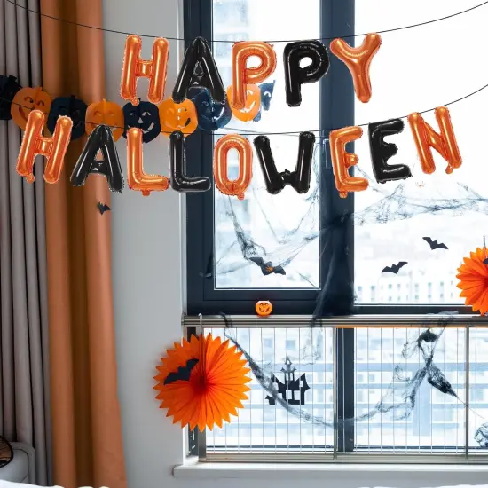 Foil Alphabet Balloons for Halloween Decorations(FOIL) {5}