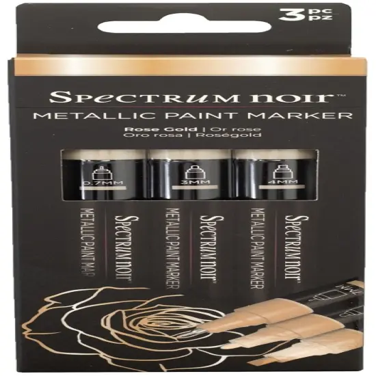 SN - Metallic Marker - Rose Gold- 3pc Set {1}