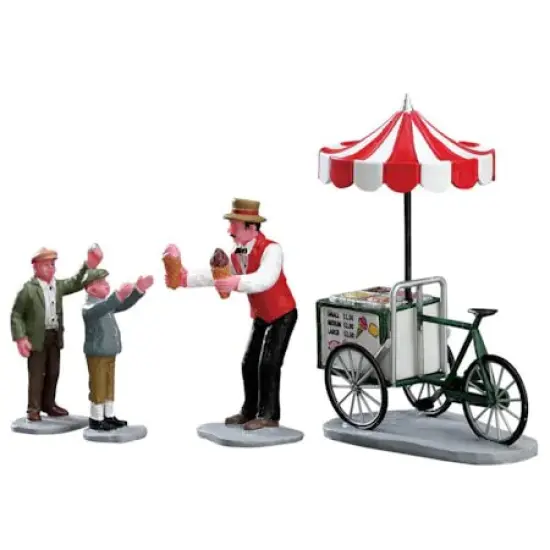 Lemax Gelato Cart {1}