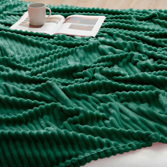 Nestl Cut Plush Fleece Blanket {4}