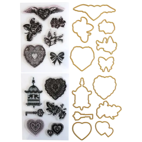 Smitten Stamps and Dies {1}