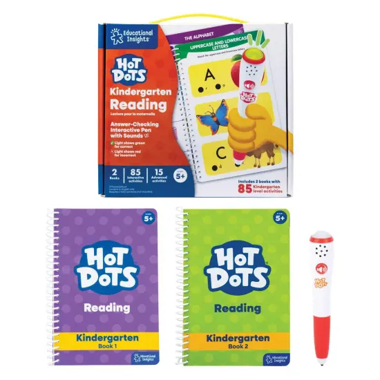 Educational Insights Hot Dots Jr. Let's Master Kindergarten Reading {1}