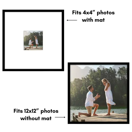 Americanflat Picture Frame with Oversized Mat {10}