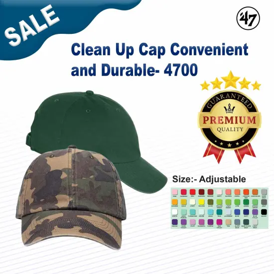 47 Brand&reg; Clean Up Cap Convenient and Durable Columbia Blue {3}