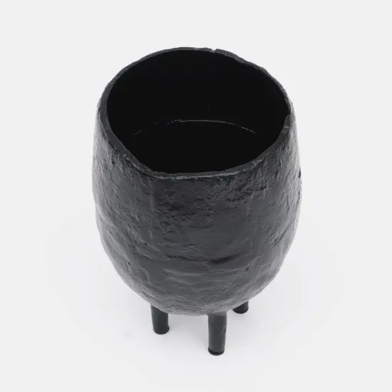 Decorative Footed Wabi Vase-6X8 Inch {3}