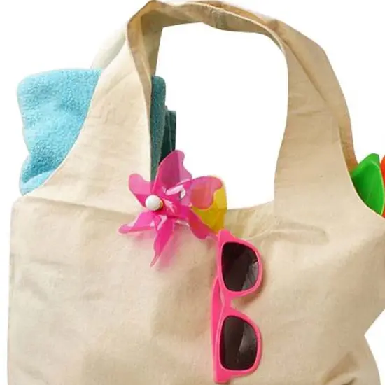 Natural Cotton Tote Bag 18'' x 2'' x 17'' Durable Design {5}