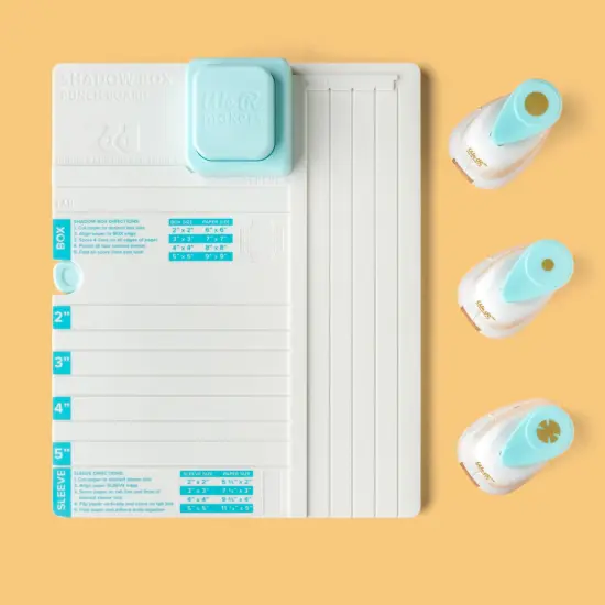 We R Makers Hinge Punch Set-White/Blue {3}
