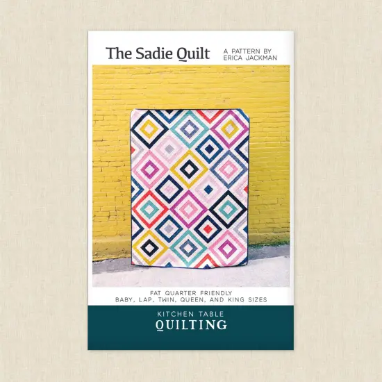 The Sadie Quilt (ktq 124) | Kitchen Table Quilting | Sewing Pattern {1}