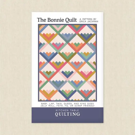 The Bonnie Quilt (ktq 171) | Kitchen Table Quilting | Sewing Pattern {1}