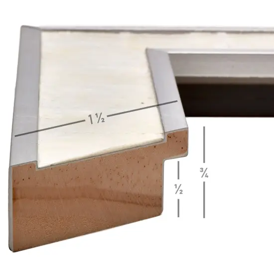 19x27 Picture Frame, Opulence 1.5 Inch MDF Moulding, Wall Display Frame for Art, Posters, or Photos by wallsthatspeak Gold {5}