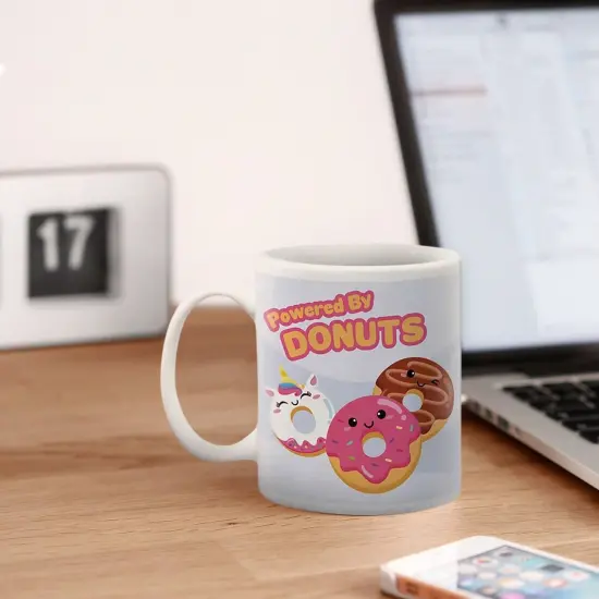 Kawaii Foods Powered by Donuts 11 Ounce Ceramic Mug {5}