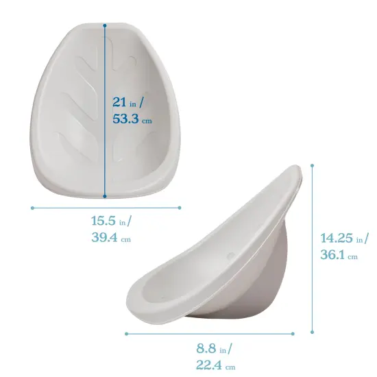 Leaf Floor Seat, Rocker Chair, 6-Piece Light Grey {2}