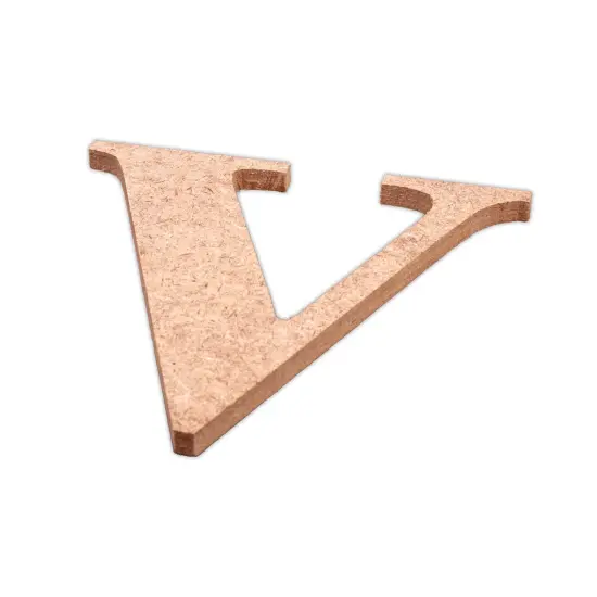 Little Birdie MDF Alphabets Upper Case 4" 1/Pkg-V {3}