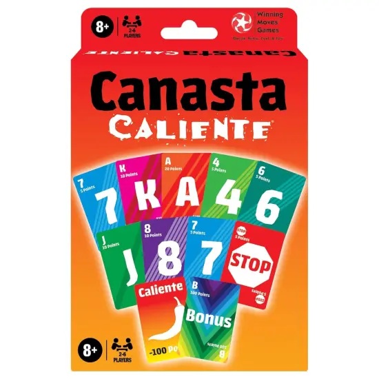 Winning Moves Games Canasta Caliente Official Card Game 2 to 6 Players {1}