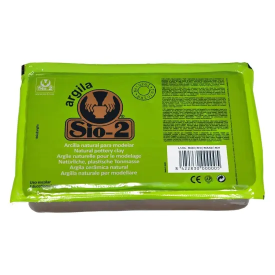 Activa SIO-2 Argila Modeling Clay 2.2lb-Red {1}