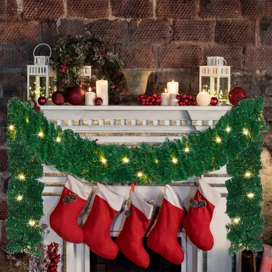 17.7 FT LED Christmas Garland {4}