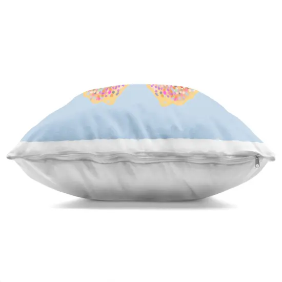 Stupell Industries Speckled Glitzy Butterfly Indoor Pillow, 18 x 7 x 18 {3}