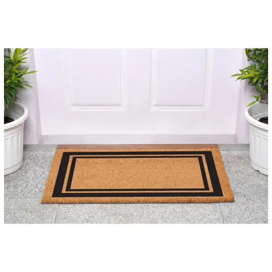 152961830NP Black Border Doormat {3}