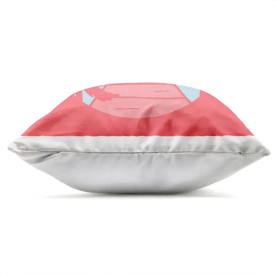 Stupell Industries Retro Lake Dock Warm Tones Outdoor Pillow, 18 x 7 x 18 {3}