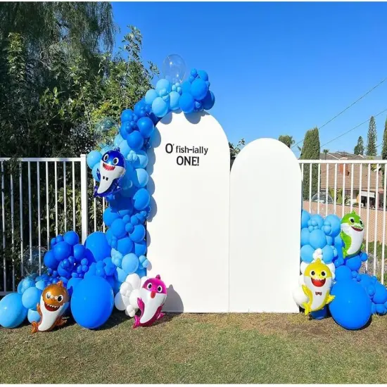 Royal Blue Latex Balloon Arch Garland Kit, 102PCS 18In 12In 10In 5In for Baby Shower Graduation Birthday 4th of July Independence Memorial Day Patriotic Party Decorations {4}