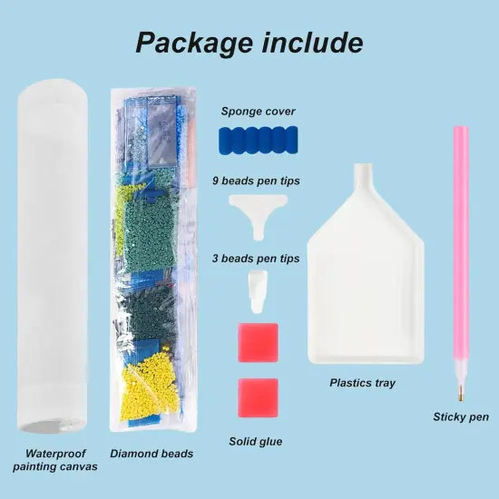 5D Flowers Diamond Art Painting Kits for Adults,Butterflies Diamond Art for Beginners, DIY Full Drill Flowerpots Diamond Art Painting(12X12 inch) {4}