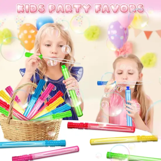 4 PCS 15'' Big Bubble Wands Bulk for Party Favor, Bubble Maker for Kids, Bubble Blower {4}