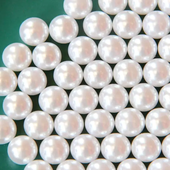 50PCS No Hole Pearls Vase Fillers, 20MM White Pearls for Craft No Holes, Faux Plastic Makeup Round Pearls Beads for Table Scatter, Wedding, Birthday, Home Decoration {1}