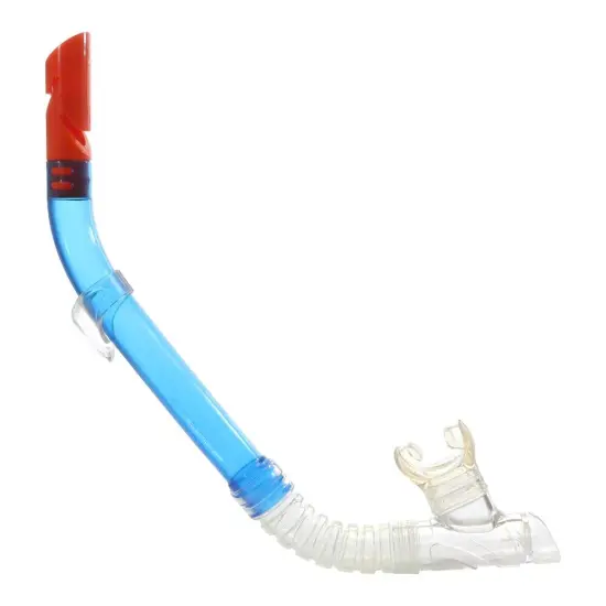 Swimline Youth and Adult Sea BreezeThermotech Snorkel - 16" - Blue {1}