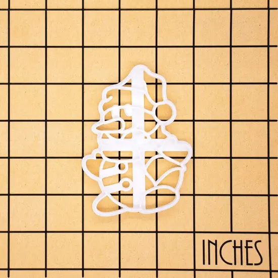 Snowman cookie cutter, 1 piece - Bakerlogy {5}