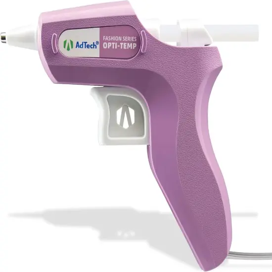 Premium Mini Hot Glue Gun - Lavender Craft Tool for Scrapbooking, Home Decor, DIY Crafts {1}