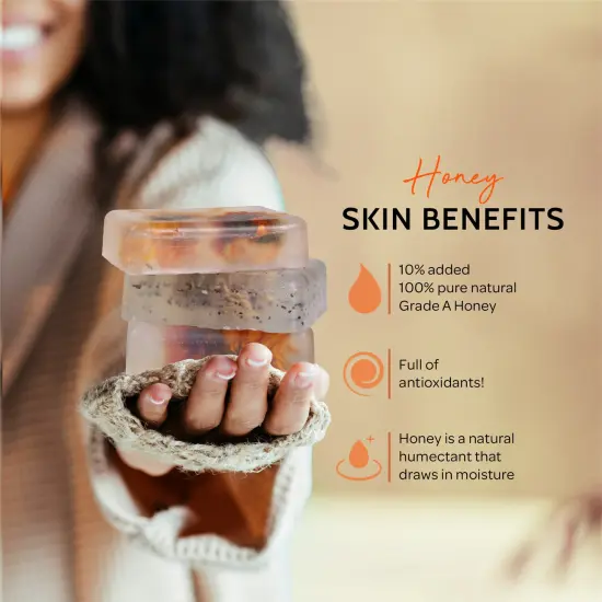 Pifito Honey Melt and Pour Soap Base │ Bulk Premium 100% Natural Glycerin Soap Base │ Luxurious Soap Making Supplies {6}