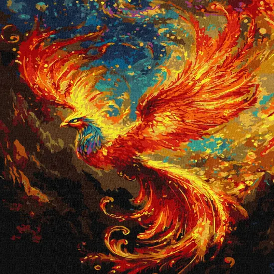 Painting by Numbers kit The firebird KHO5152 {3}