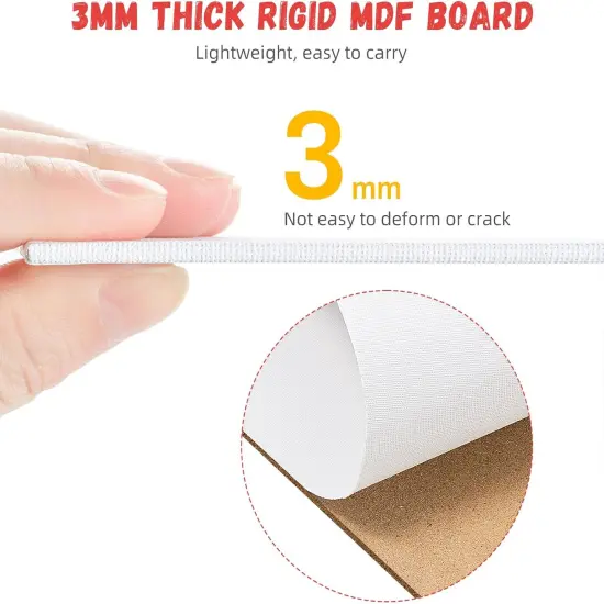 42 Pack Canvas Boards for Painting 8 x 10 inch Canvas Panels Blank - Gesso Primed Acid-Free 100% Cotton for Acrylics Oil Watercolor Tempera Paints {4}