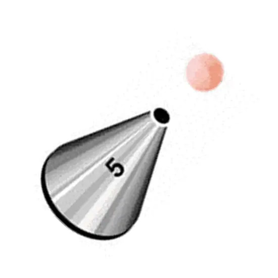 Wilton Standard Round Piping Decorating Tip {3}