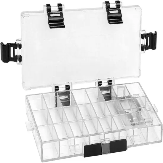 Paint Storage Palette Box 24 Wells Airtight Stay Wet for Watercolor, Gouache, Acrylic and Oil Paint {5}