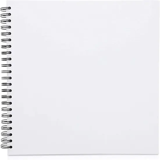 Paper Junkie 12 x 12 Inches White Scrapbook Album with 40 Sheets {1}