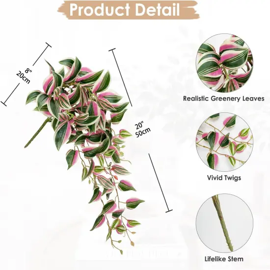 Fake Hanging Plants Artificial Hanging Plants {2}