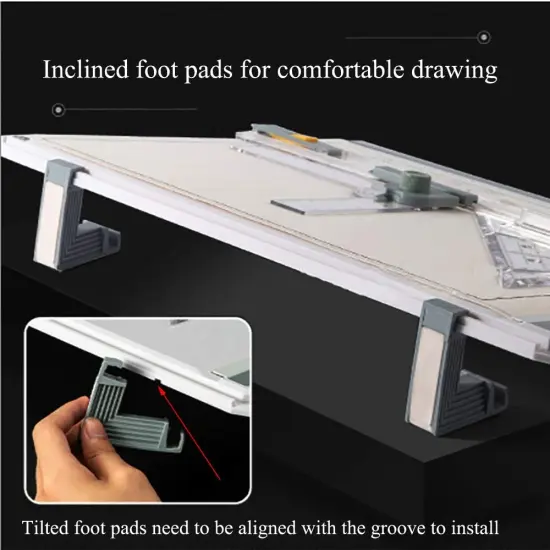 Inch Scale A3 Drafting Table Drawing Board Graphic Architectural Sketch Tool Set {3}